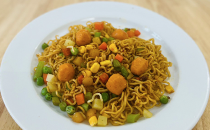 Mì tôm viên thập cẩm 