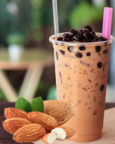 Trà sữa lài hạnh nhân